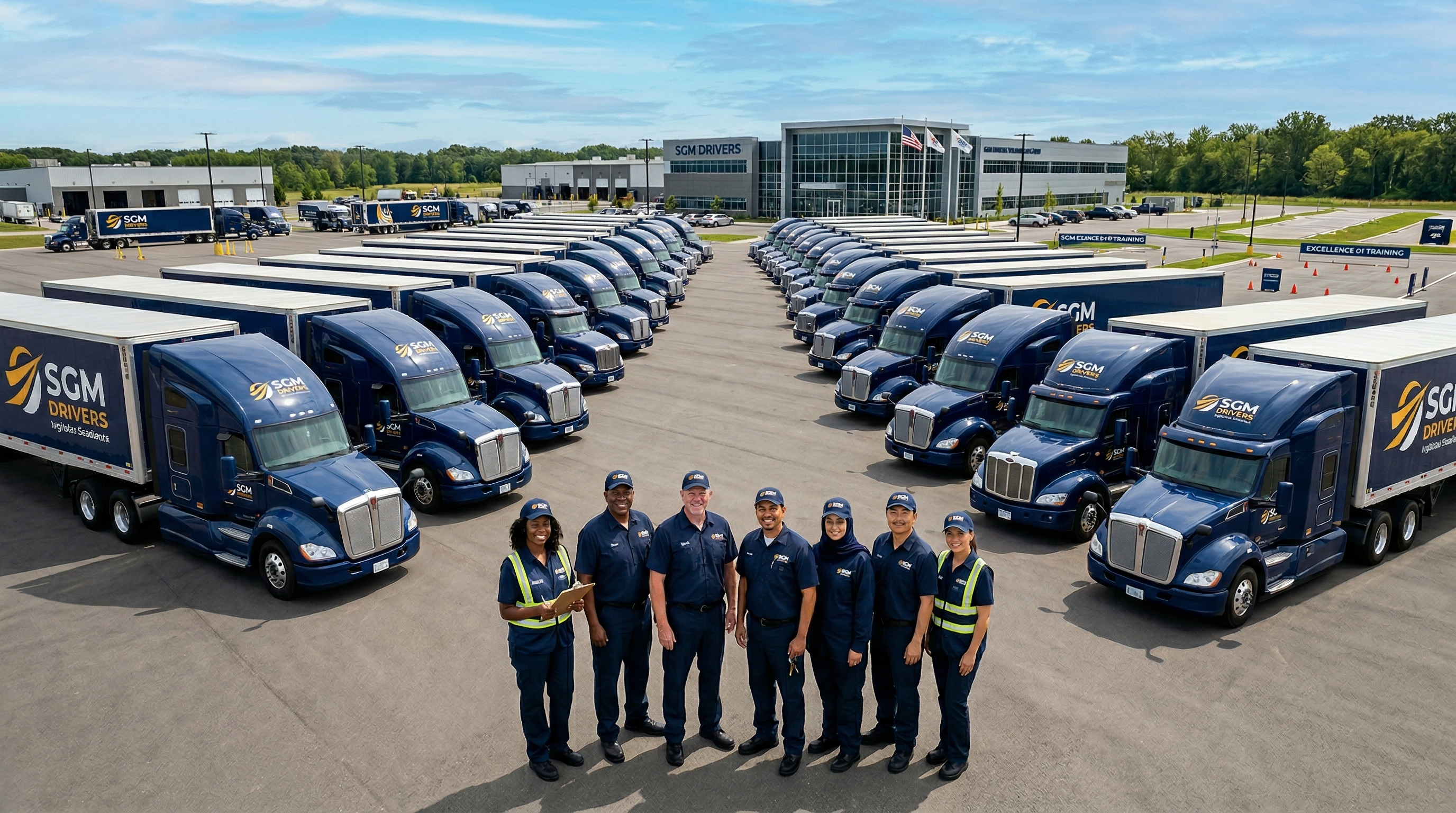 SGM Drivers professional recruitment team