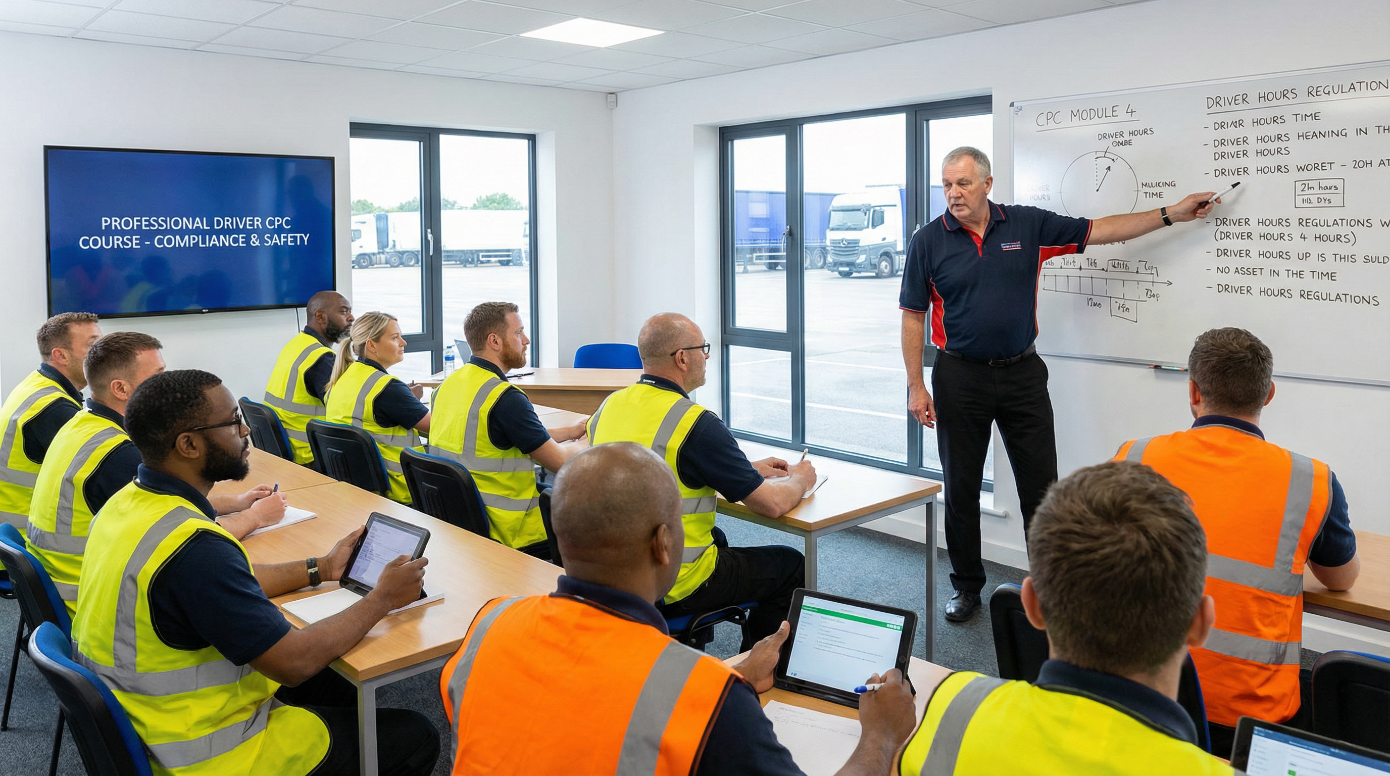 HGV CPC certification training – SGM Drivers UK